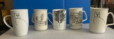Lot Of 5 Ceramic Cups by