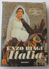 ENZO BIAGI "ITALIA"  -LA GEOGRAFIA DI BIAGI- LIBRO DEL 1975 1^ Ediz.