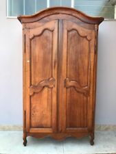 Armadio Savoiardo Centinato in Noce - Restaurato (in corso d'opera)