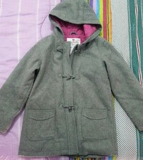 Lotto 324 cappotto giacca giubbotto piumino grigio bimba bambina 10A  lisa rose