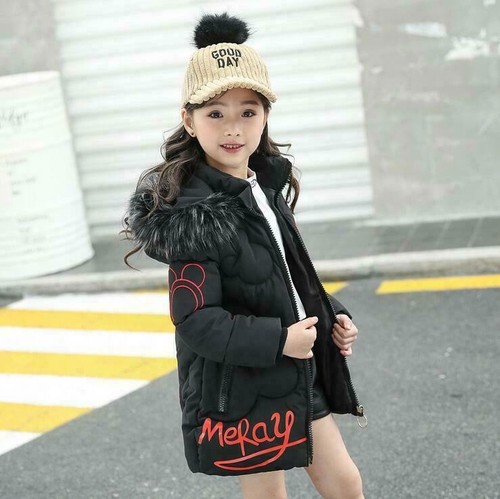 Parka lungo pelliccia calda