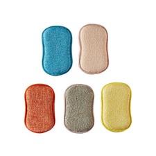  5 Pcs Panno Microfibra Cucina