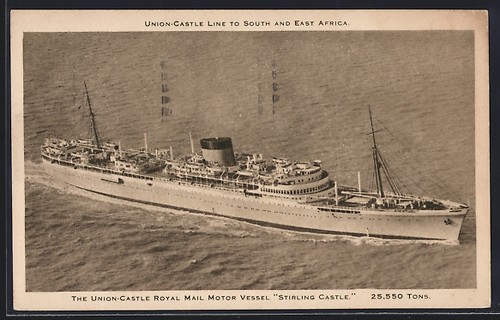 Cartolina nave passeggeri rmmv - cartolina,