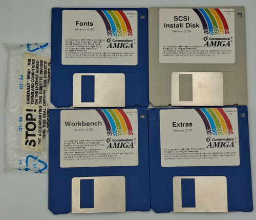 Amiga 600 workbench 05 - workbench, 2.05