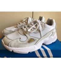 Adidas Originals Falcon Scarpe da Ginnastica per Donna Cloud White e beige