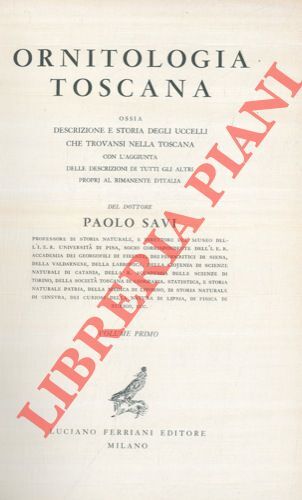 Savi paolo ornitologia - paolo,