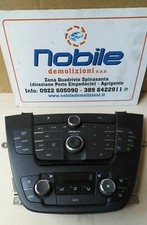PULSANTIERA CENTRALE COMANDI AUTORADIO NAVIGATORE DVD OPEL INSIGNIA 2008/2013 