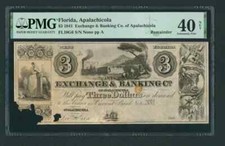 1841 exchange banking - $3, &