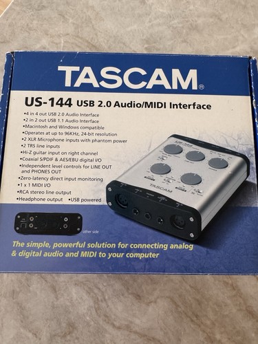 Tascam 144 usb 0 - us-144, 2.0