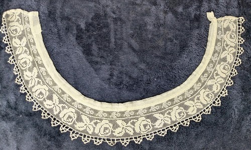 Antico collare pizzo con - collare,