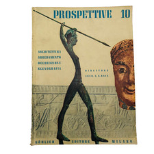 Prospettive Rivista Architettura n 10 / 1954 Giovanni Gandolfi Carlo Enrico Rava