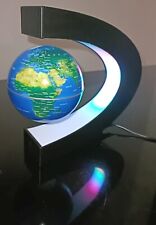 MAPPAMONDO SOSPESO GLOBO MAGNETICO LEVITANTE CON BASE LEVITRON LUCE LED LAMPADA