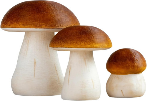 Fungo decorativo set di 3 - decorativo,