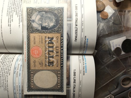 Italia 1000 lire medusa - lire,