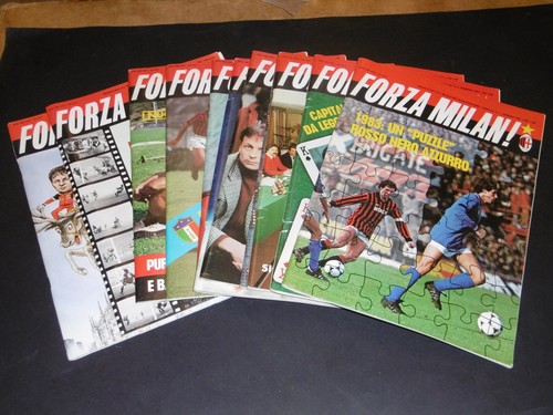 Rivista forza milan annata - rivista,