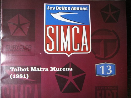 Fascicule booklet simca - fascicule, 13