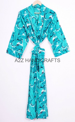Cotone indiano donna kimono - cotone,