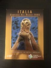 Italia Campione del Mondo 2006 4 Dvd + booklet Mondiali di calcio Germania 2006