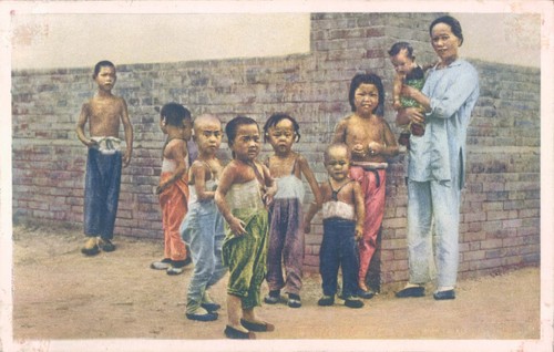 Bambini cinesi anni - 30, cina
