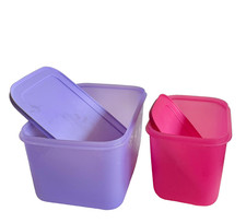 TUPPERWARE FRIDGESMART 2,5 lt e 1,1 lt contenitori per frizer