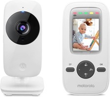 Motorola Nursery VM481: Video Baby Monitor con Unità Genitore Portatile, Microfo