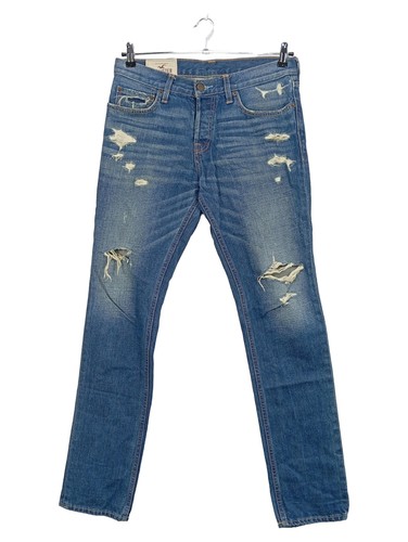 Hollister jeans uomo blu - hollister,