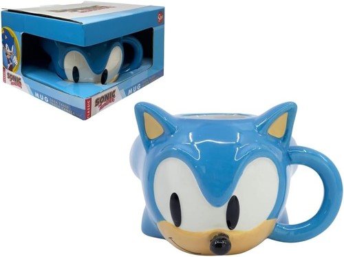 Tazza mug ceramica sonic - in,