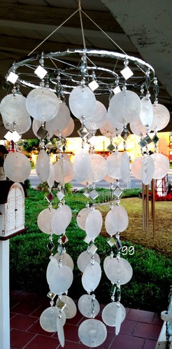 Capiz shell bianco cariz - shell,