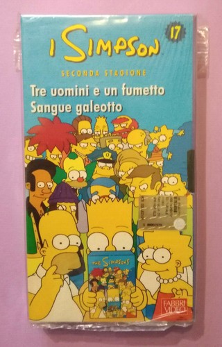 Vhs simpson seconda stagione - vhs,