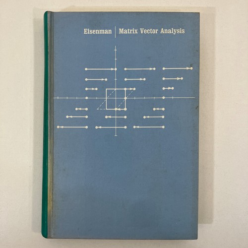 Matrix vector analysis - vector,