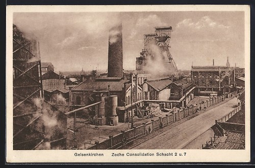 Cartolina gelsenkirchen - cartolina,