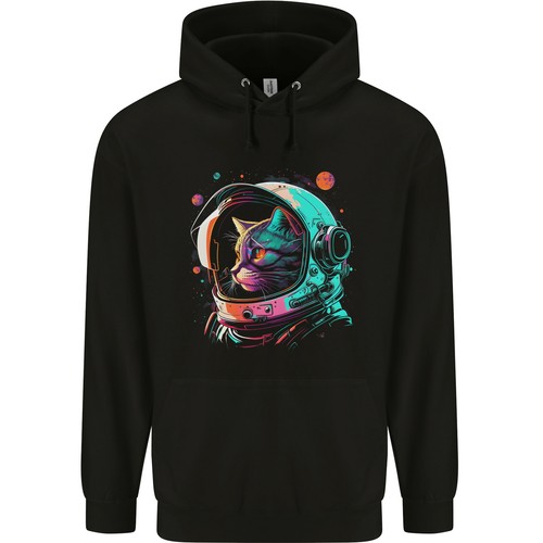 Gatto astronauta nello - un,