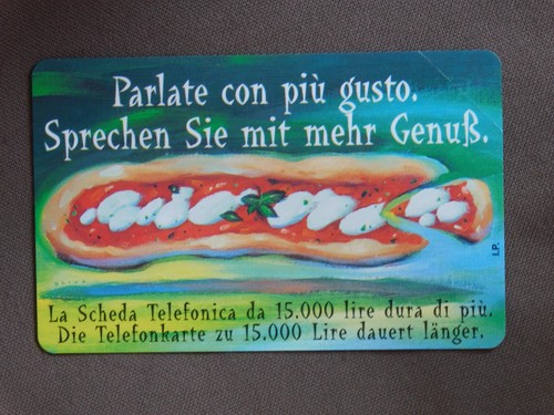 Kaart mint ongebruikt italia - ongebruikt, /