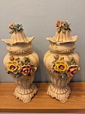 Coppia di grandi vasi vintage