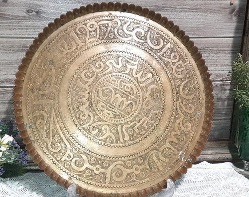 Antico vassoio ottone - ottone,
