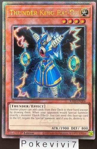Carte thunder king - yu-gi-oh!,