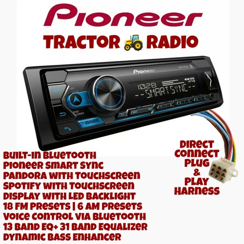 Kubota pioneer radio usb - fm,