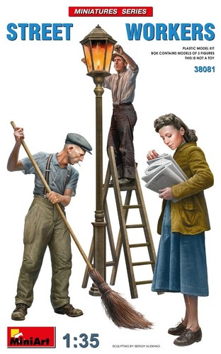Miniart kit action figure - action,