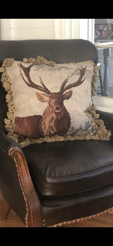 Cuscino vintage stile - , buck