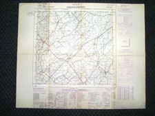 Grande carta topografica