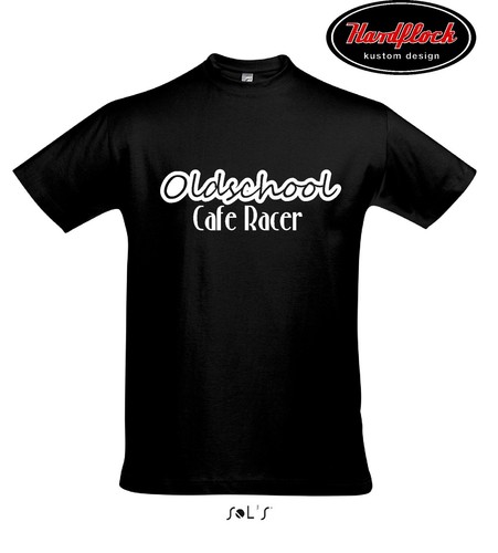 Shirt oldschool cafe racer - t-shirt,
