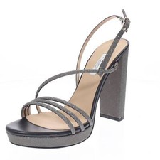 L'amour Sandali Con Tacco Alto E Plateau Nero - Taglia 37 [24cm] Scarpe Donna