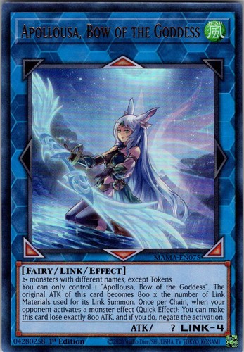 Apollousa arco della - yu-gi-oh,