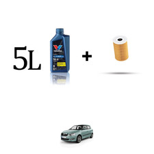 Kit filtro olio e 5L per Skoda