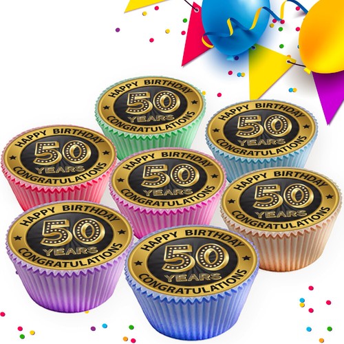 Topper cupcake commestibile - cupcake,