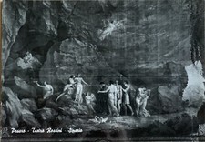 Cartolina Pesaro Teatro Rossini Sipario Non viaggiata