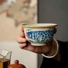 Pesce dipinto a mano antiche