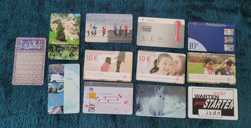 German phone cards - 12,