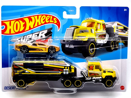 Hot wheels camion con auto - camion,