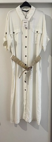 Abito camicia zara misto - abito,